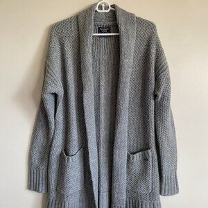 Grey Women's Abercrombie & Fitch Cardigan
